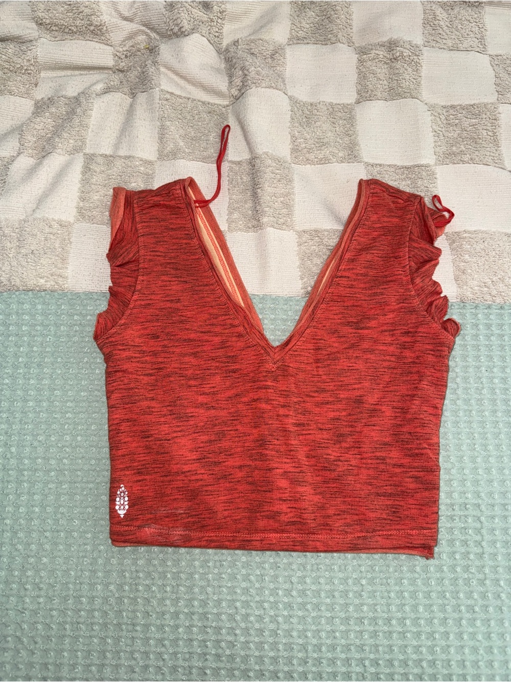 Free People Movement "Can't Stop Won't Stop" Cropped Tank Top‎ size S